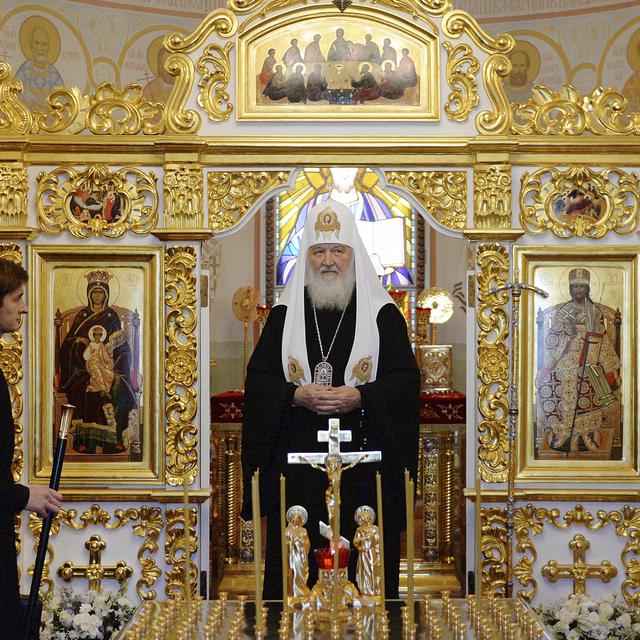 Le patriarche de Moscou a rompu les relations avec le patriarche de Constantinople. [Russian Orthodox Church Press Service via AP/Keystone - Sergey Vlasov]
