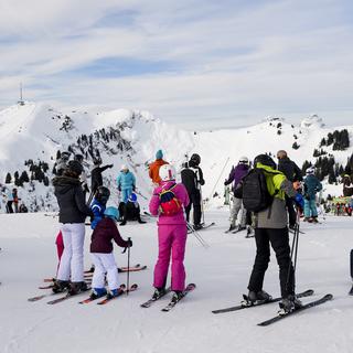 Les stations de ski doivent elle aussi s'investir dans le développement durable. [Keystone - Jean-Christophe Bott]