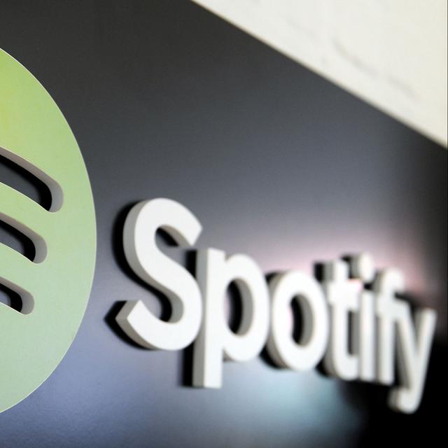 Le logo de Spotify. [AFP - Britta Pedersen]