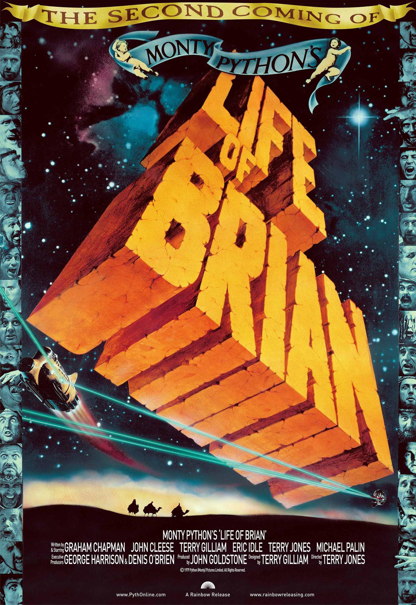 L'affiche du film "The Life of Brian" des Monty Python. [AFP - HandMade Films / Archives du 7eme Art / Photo12]