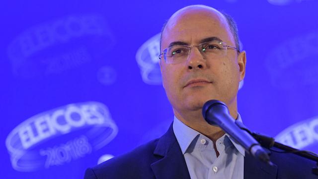 Wilson Witzel a été élu à Rio dans le sillage de Jair Bolsonaro. [Agif/AFP - Thiago Ribeiro]