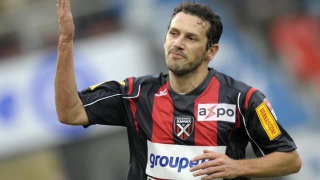 Carlos Varela sous les couleurs du Xamax en 2009. [Keystone - Laurent Gilliéron]