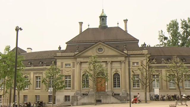 La bibliothèque cantonale de Fribourg sera rénovée pour 2023. [RTS]
