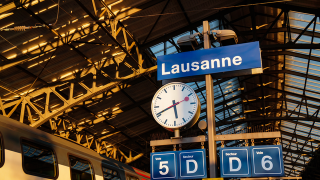 Pourquoi avoir construit la gare de Lausanne à cet endroit-là? [Fotolia - Kuri2000]