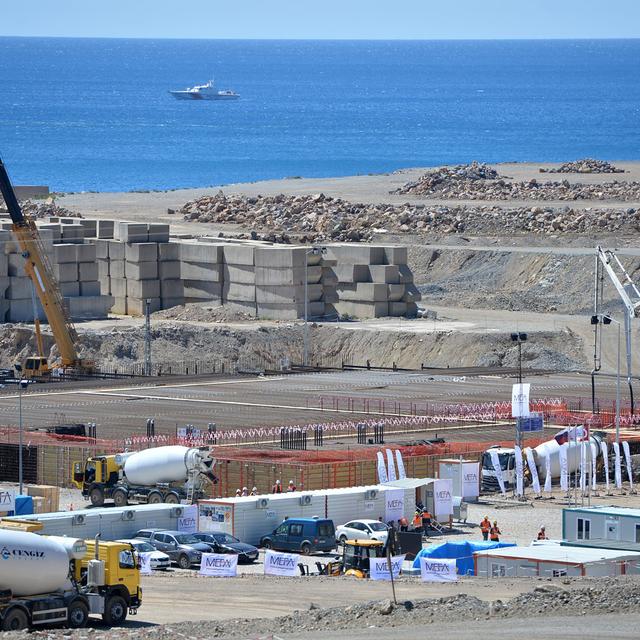 Site de la future centrale nucléaire turque, dans la province de Mersin. [Anadolu Agency/AFP - Sezgin Pancar]