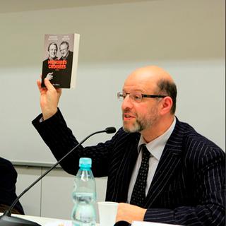 Paul Gradvohl, historien spécialiste de la Pologne à l'Université de la Sorbonne. [Foundation Prof. Bronisław Geremek Centre]