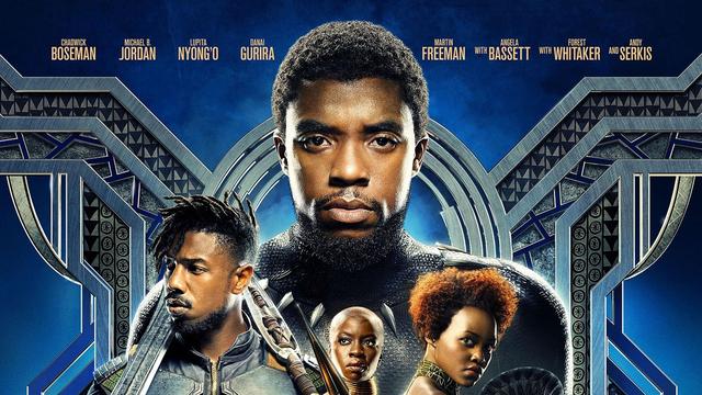 L'affiche du film "Black Panther". [AFP]