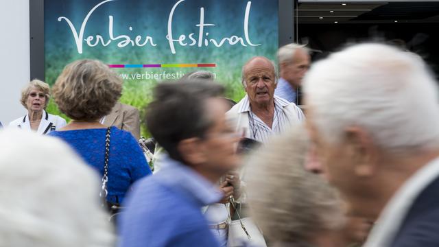 Le Verbier Festival fête ses 25 ans cet été. [Keystone - Jean-Christophe Bott]