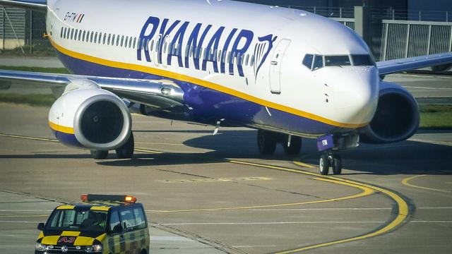 Un avion de la compagnie Ryanair. [EPA/Keystone - Focke Strangmann]