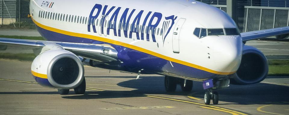 Un avion de la compagnie Ryanair. [EPA/Keystone - Focke Strangmann]