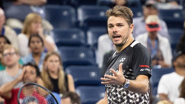 Stan Wawrinka n'a pas réussi à décrocher un set à Raonic. [Corey Sipkin]