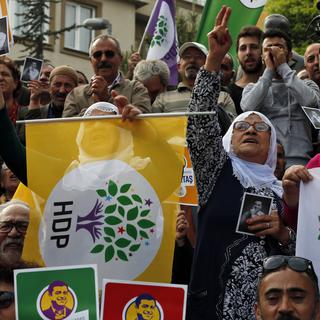 Le sud-est de la Turquie, à majorité kurde, est un bastion du HDP. [AP Photo/Keystone - Lefteris Pitarakis]