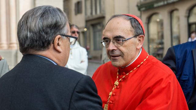 Le cardinal Barbarin, archevêque de Lyon, est accusé de non-dénonciation d'agressions pédophiles dans son diocèse. [NurPhoto/AFP - Nicolas Liponne]