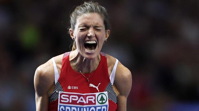 Lea Sprunger (SUI) est championne d'Europe du 400m haies [FILIP SINGER]
