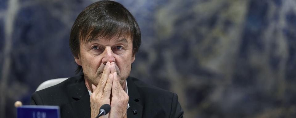 Nicolas Hulot. [Keystone - Martial Trezzini]