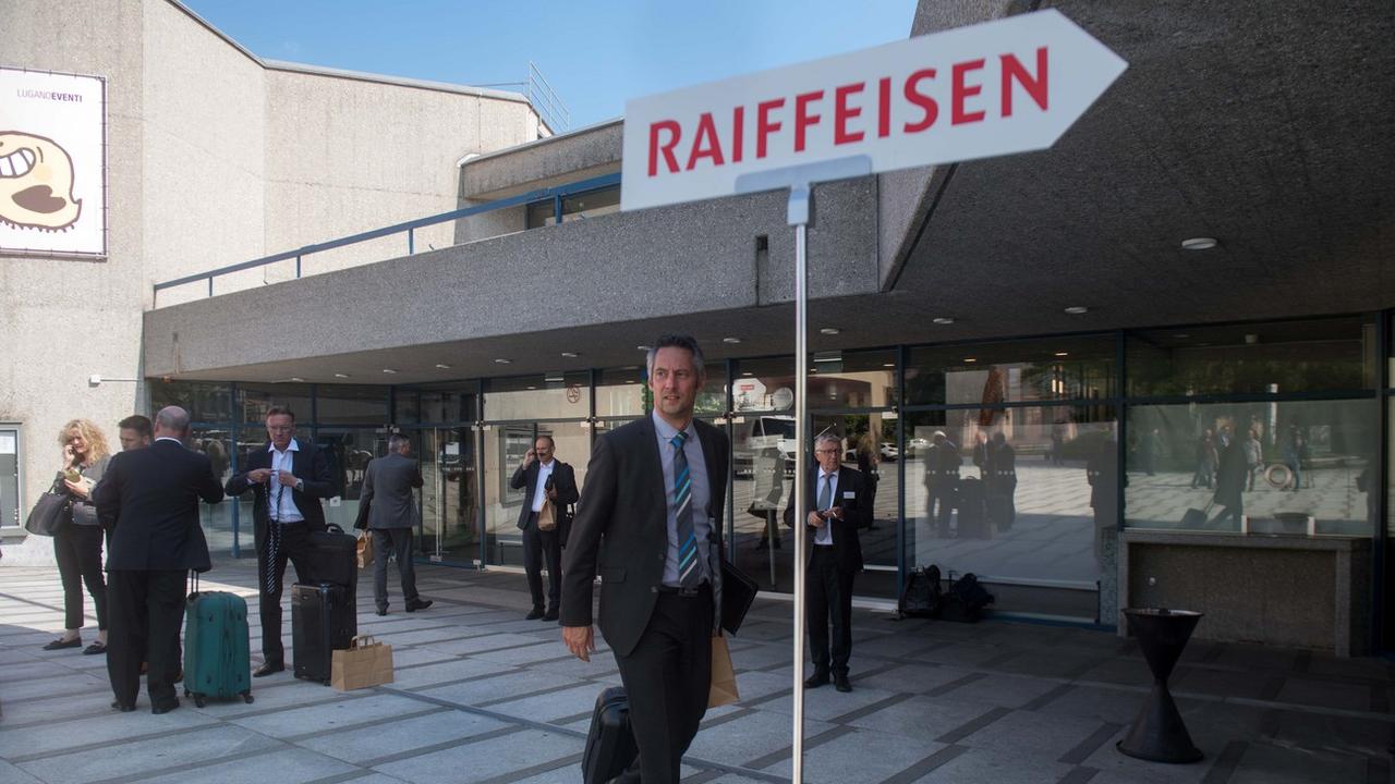 L'assemblée des délégués de la Raiffeisen au Tessin.