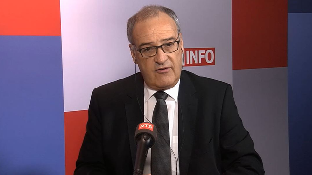 Le conseiller fédéral Guy Parmelin. [RTS]