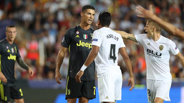 Ronaldo avait vu rouge à la 29e minute contre Valence. [Manuel Blondeau]