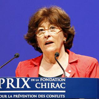 Louise Arbour, ancienne Commissaire de l'ONU pour les droits humains. [AP/Keystone - Francois Mori]