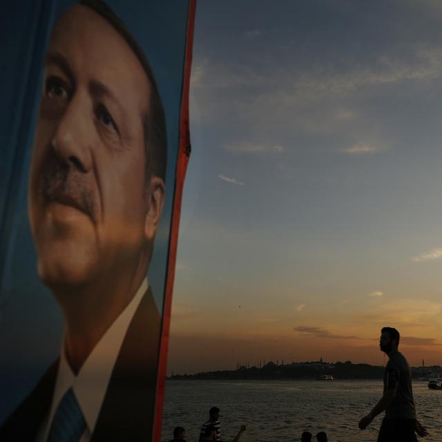 Recep Tayyip Erdogan pourrait ne pas être réélu président. [AP Photo/Keystone - Emrah Gurel]