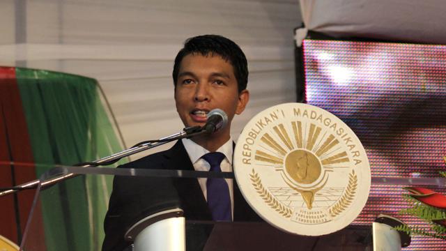 L'ancien président malgache Andry Rajoelina. [Reuters - John Friedrich Rabenandro]