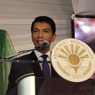 L'ancien président malgache Andry Rajoelina. [Reuters - John Friedrich Rabenandro]