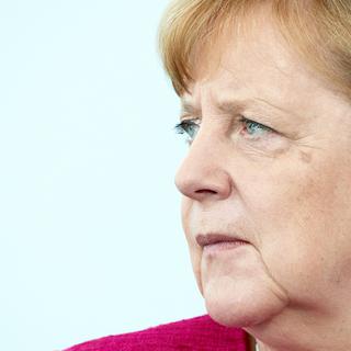 La chancelière allemande Angela Merkel, photographiée le 15 juin 2018. [EPA/Keystone - Hayoung Jeon]