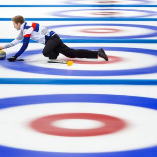 Champéry avait accueilli en 2017 les Mondiaux mixtes de curling. [Keystone - Valentin Flauraud]