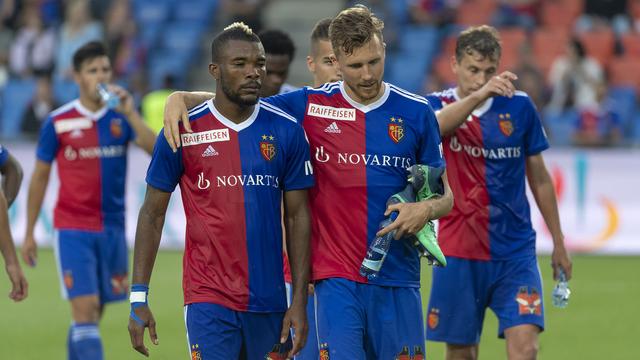 Geoffroy Serey Die et Silvan Widmer ont raté leurs débuts. [Georgios Kefalas]