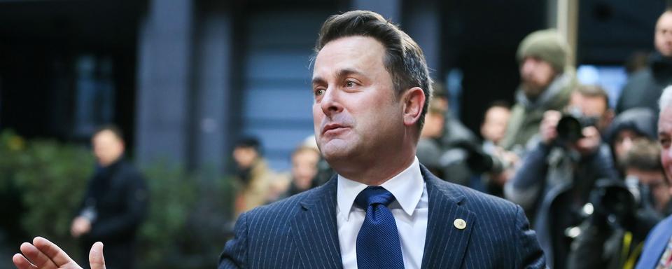 Xavier Bettel, le Premier ministre luxembourgeois. [EPA/Keystone - Stephanie Lecocq]