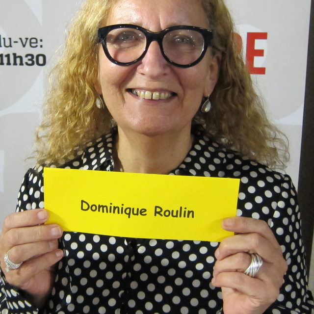 Dominique Roulin pour l'émission des Dicodeurs à Genève. [RTS]