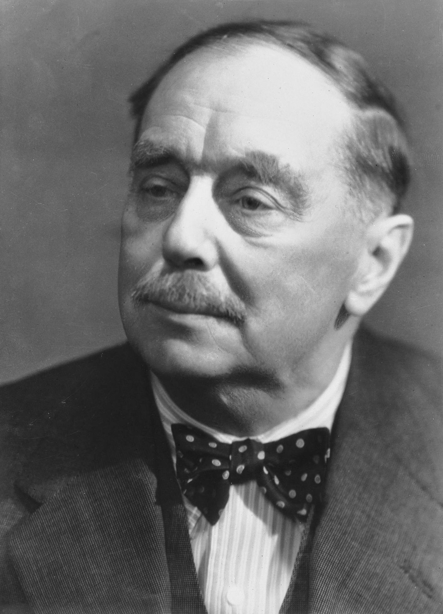 Le journaliste et écrivain anglais H. G. Wells (1866-1946). [Roger-Viollet/AFP - Jacques Boyer]