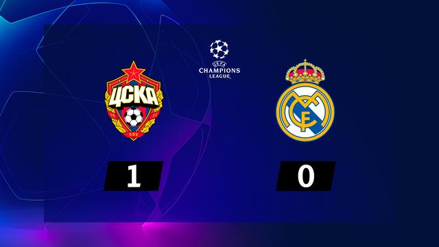 2e journée, CSKA Moscou - Real Madrid (1-0): le résumé de la rencontre