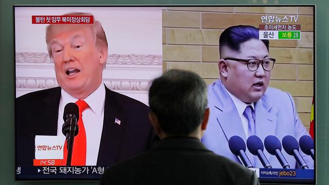 Donald Trump annonce un sommet avec Kim Jong-Un dans 3 à 4 semaines. [AP/Keystone - Lee Jin-man]