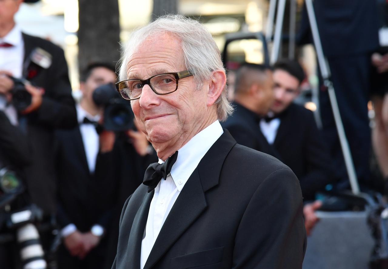 Le réalisateur britannique Ken Loach, ici au Festival de Cannes le 23 mai 2017. [AFP - Alberto PIZZOLI]