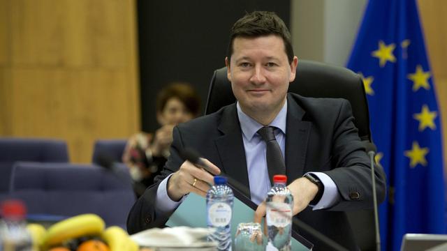 Le nouveau secrétaire général de la Commission Martin Selmayr. [AP/Keystone - Virginia Mayo]