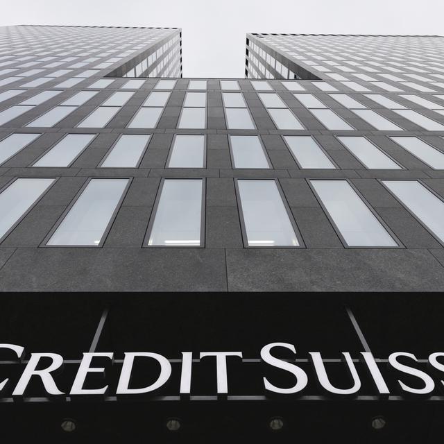 Credit Suisse est le numéro deux bancaire helvétique. [Keystone - Gaetan Bally]