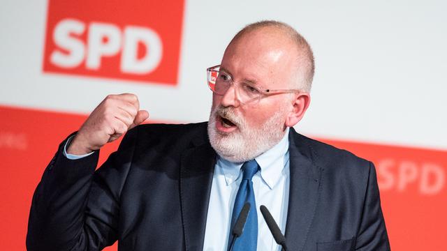 Le Néerlandais Frans Timmermans a endossé samedi le rôle de chef de file des socialistes aux élections européennes.