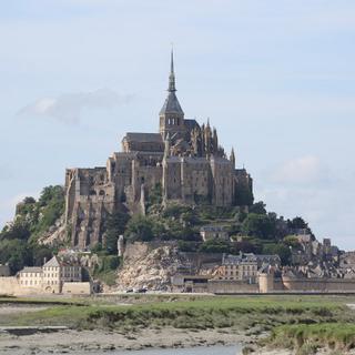 Le Mont-Saint-Michel est l'un des sites les plus visités de France. [afp - Ludovic Marin]