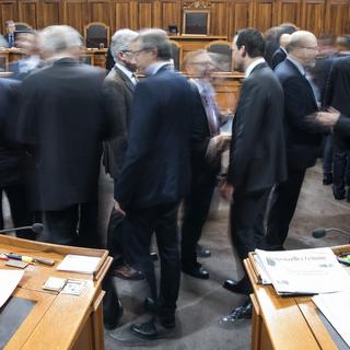 Les Chambres fédérales entament leur session lundi. [Keystone - Peter Schneider]