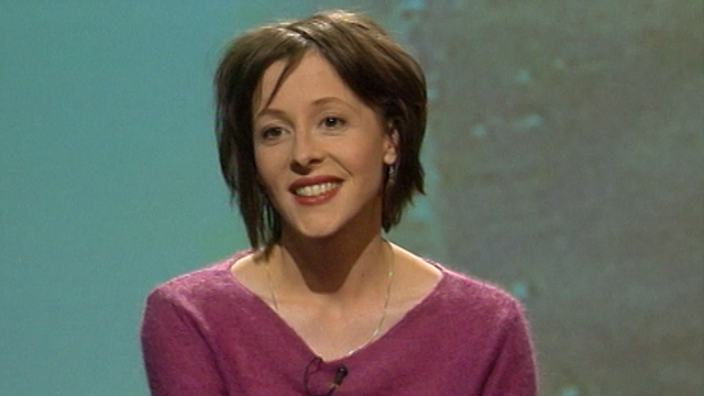 L'auteure valaisanne Noëlle Revaz en 2002. [RTS]