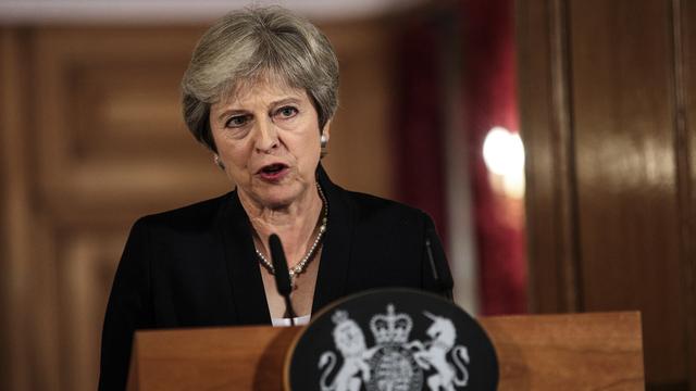 Theresa May, le vendredi 21 septembre dernier. [Keystone - Jack Taylor - AP]