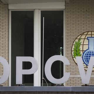 Le siège de l'Organisation pour l'interdiction des armes chimiques à La Haye, aux Pays-Bas. [EPA/Keystone - Evert-Jan Daniels]