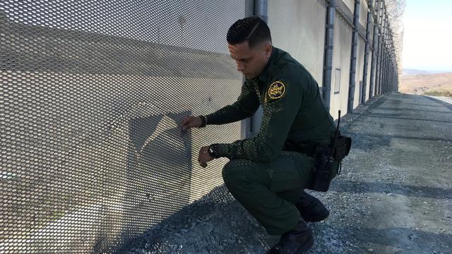 Eduardo Olmos, agent de la Border Patrol. [RTS - Raphaël Grand]