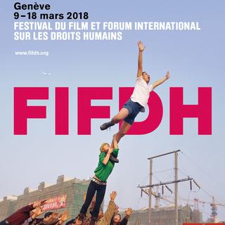 Affiche du Festival du Film et Forum International des Droits Humains. [fifdh.org - DR]