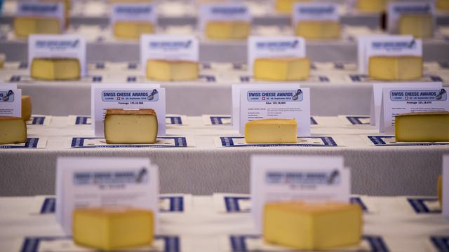 Le Swiss Cheese Awards a eu lieu ce samedi à Lucerne. [Keystone - Urs Flueeler]