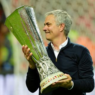 José Mourinho a remporté l'Europa League avec Manchester United. [EPA/Keystone - Peter Powell]