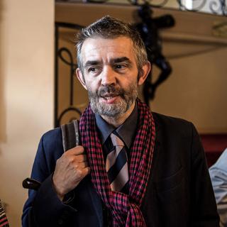 Philippe Lançon, lauréat du prix Femina 2018 pour "Le Lambeau". [Christophe ARCHAMBAULT - Christophe ARCHAMBAULT]