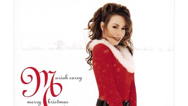 Couverture de l'album de Mariah Carey Merry Christmas.