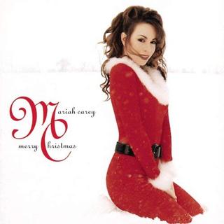 Couverture de l'album de Mariah Carey Merry Christmas.